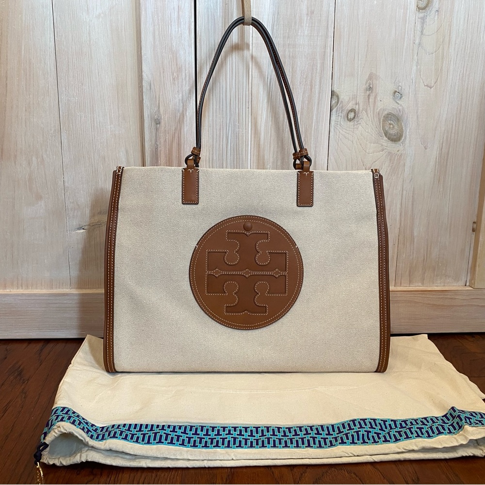 COPY - Tory Burch Ella Canvas Tote 87355